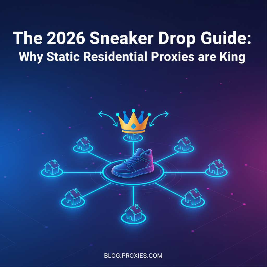 The 2026 Sneaker Drop Guide: Why Static Residential Proxies are King