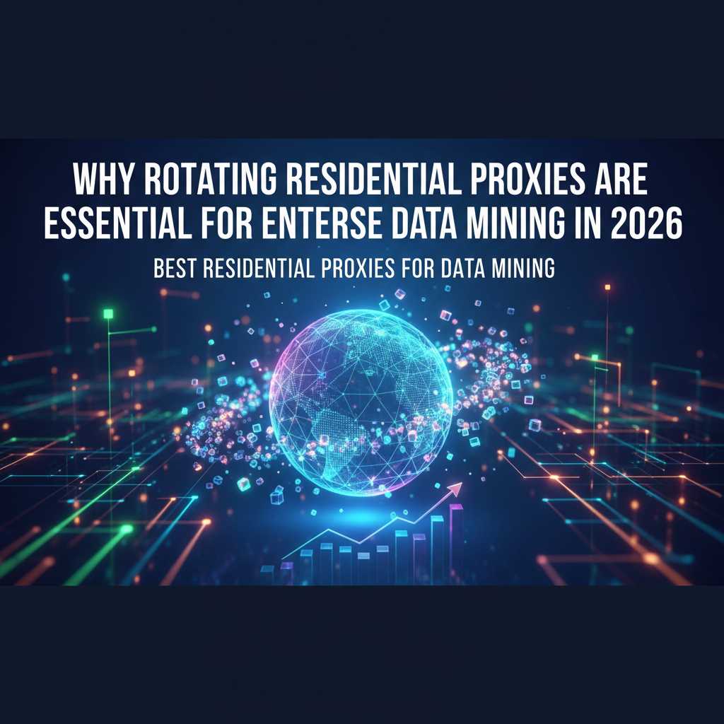 Why Rotating Residential Proxies are Essential for Enterprise Data Mining in 2026