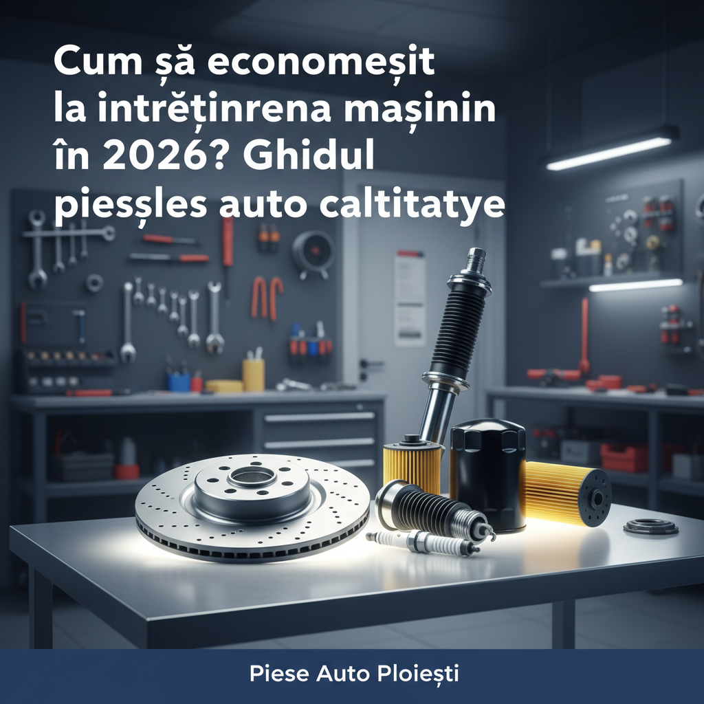 Cum să economisești la întreținerea mașinii în 2026? Ghidul pieselor auto calitative