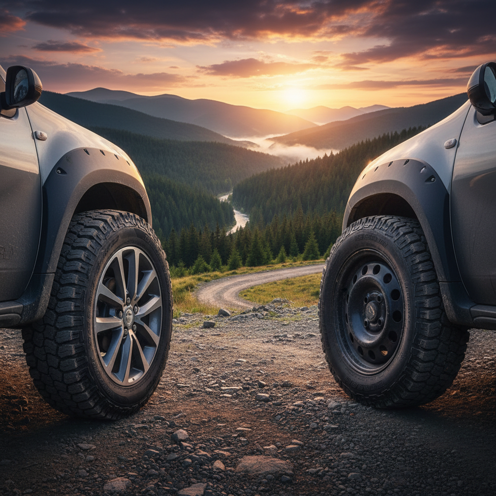 Jante de Aliaj vs. Oțel pentru Off-Road: Ce să alegi pentru expediții în Carpați în 2026?
