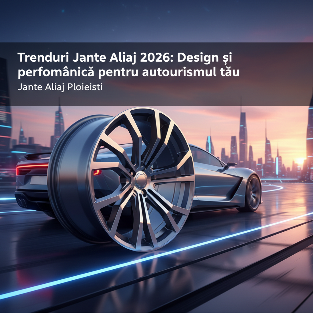 Trenduri Jante Aliaj 2026: Design și performanță pentru autoturismul tău