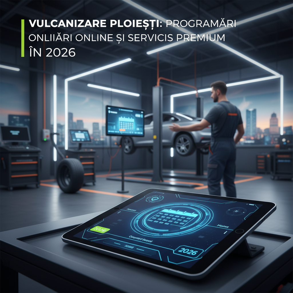 Vulcanizare Ploiești: Programări online și servicii premium în 2026